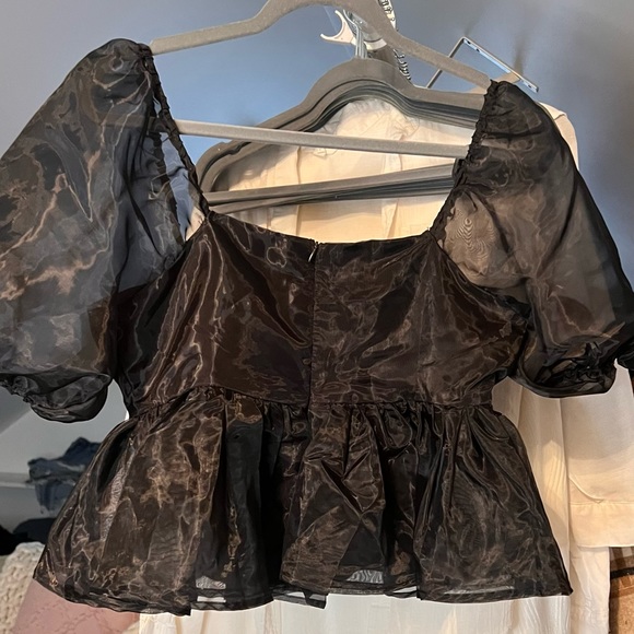 Brand new top! Super cute but doesn’t fit a larger chest 😂 - Picture 6 of 6